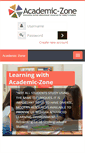 Mobile Screenshot of academiczone.com